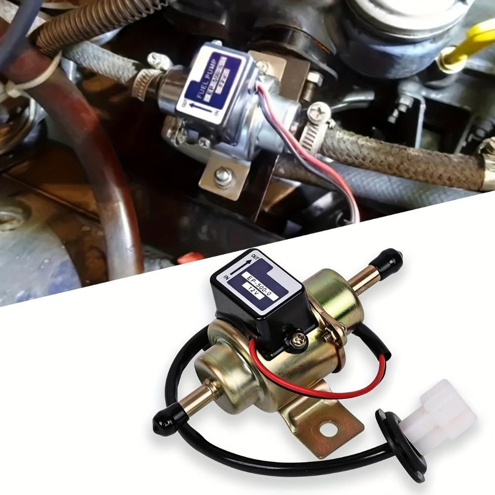 Pompă de combustibil universală de 12V pentru vehicule pe benzină și motorină - EP-500-0, presiune joasă și electrică, îmbunătățind performanța motorului și eficiența consumului de combustibil