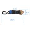 Tie Down Adapter Straps S-Hooks Convert Bolt On Auto Retractable Ratchet Straps to Straps Connecting Bands
