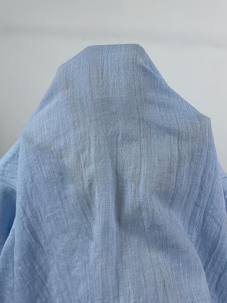 Elegant Retro V-Neck Lantern Sleeve Women's Blouse with Ruffle Details