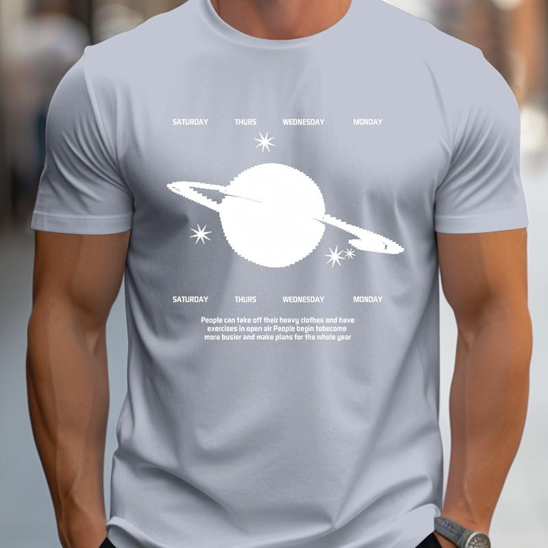 

Simple Plain Men s T-Shirt - Versatile Basic Casual Top S