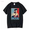 New Naoya Inoue Logo T Shirt Funny Size S to 5XL vintage Washed homme Comfortable Versatile designer clothes Unisex graphic