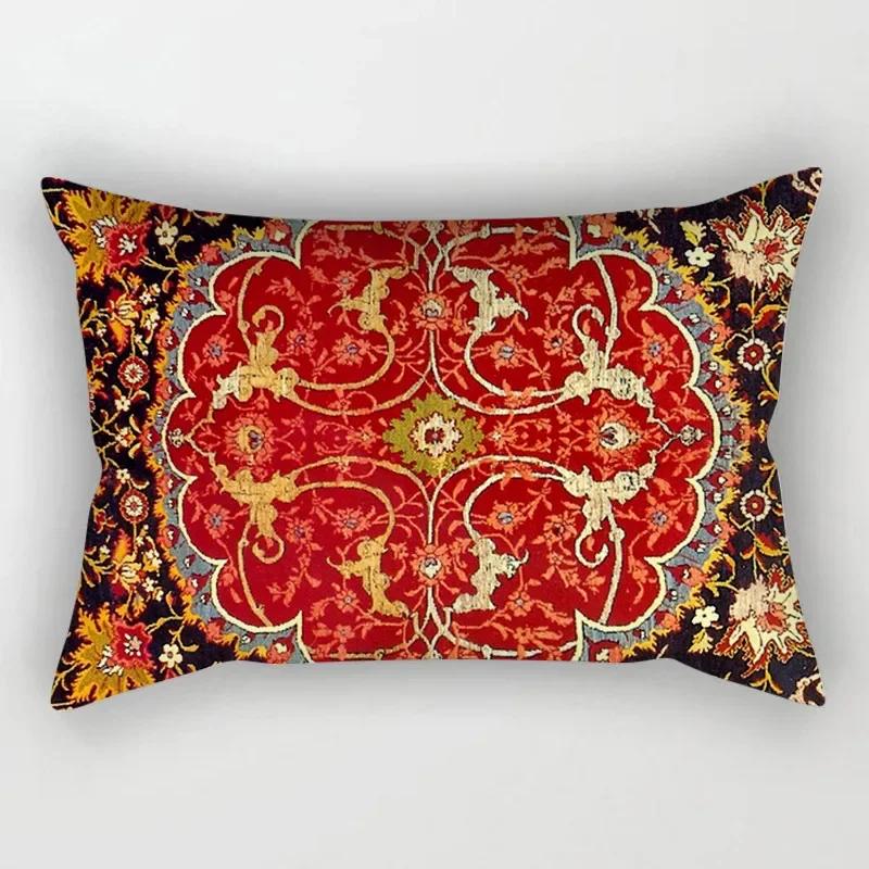 Vintage Ethnic Pattern Pillowcase Decor Sofa Bed Home  Rectangular  Mandala Cushion Cover