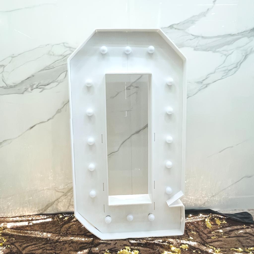 Versatile 1PC 92CM/3FT Marquee Letters with Warm Yellow Glow: Perfect for New Year Parties, Summer Bashes, Retirements & More (Balloon-Friendly!)