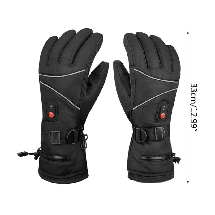Elektriska värmehandskar Värmande vinterhandskar Perfekt för skidåkning Snowboard