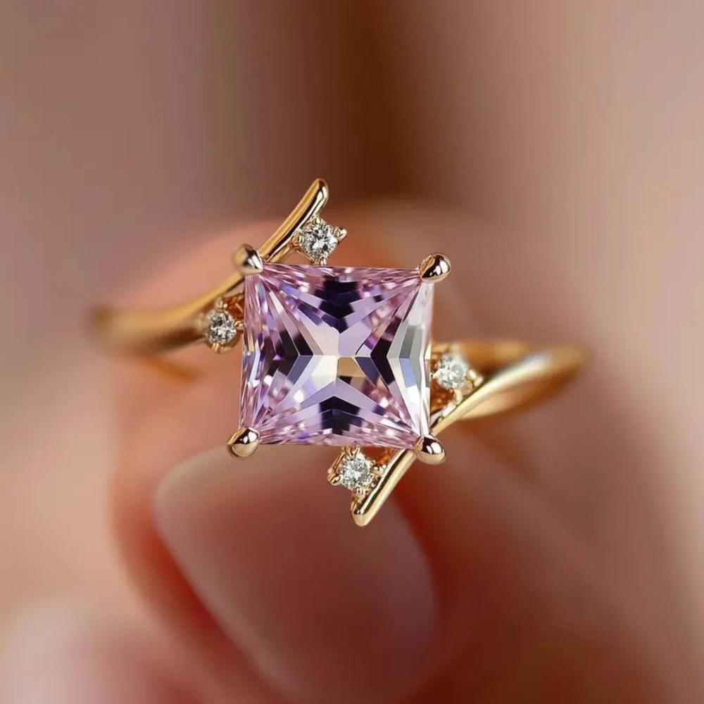 Minimalist Korean Micro Pave Zirconia Knuckle Ring for Women no. 6
