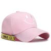 ZHENYUEQI Embroidered Smiley Face Ribbon Baseball Cap