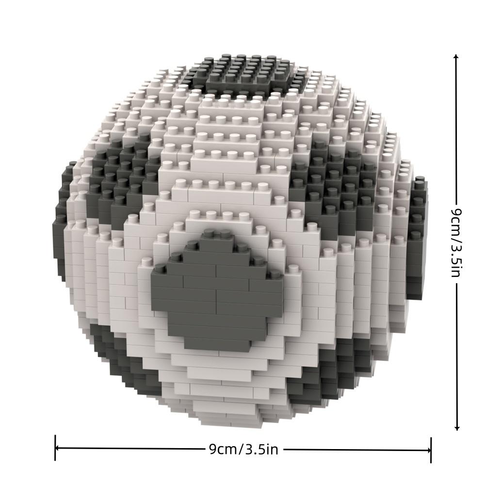 

KNEW BUILT Football Stadium Model Micro Mini Building Blocks Toys-Stunning Desk & Home DecorIdeal Gift for Football Aficionados In bag