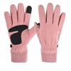 Unisex Winter Fleece Gloves: Windproof, Touchscreen-Compatible for Cycling, Sports, and Skiing