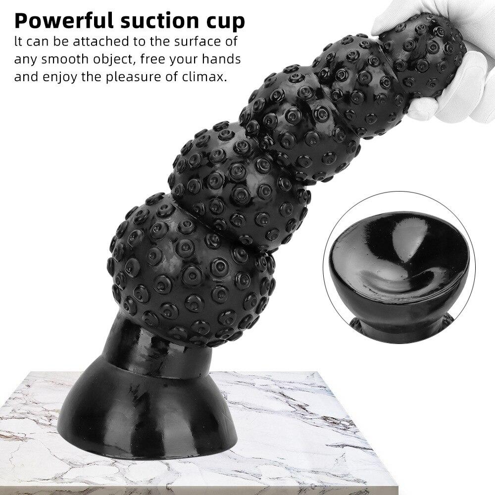Oversized Pull Bead Anal Plugs Sex Toys Dildo Masturbator Realistic Dick Big Cock Fisting Strap On Penis