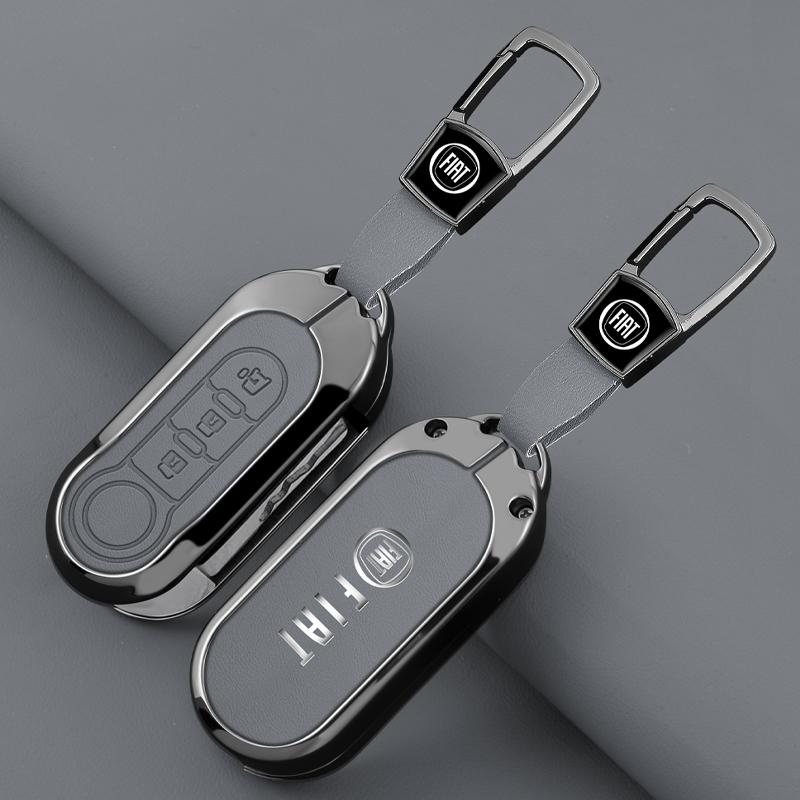 Car Remote Key Case Cover Holder Shell Fob For Fiat 500 Ducato Panda 500L Punto Lancia Musa For Citroen Jumper For Peugeot Boxer