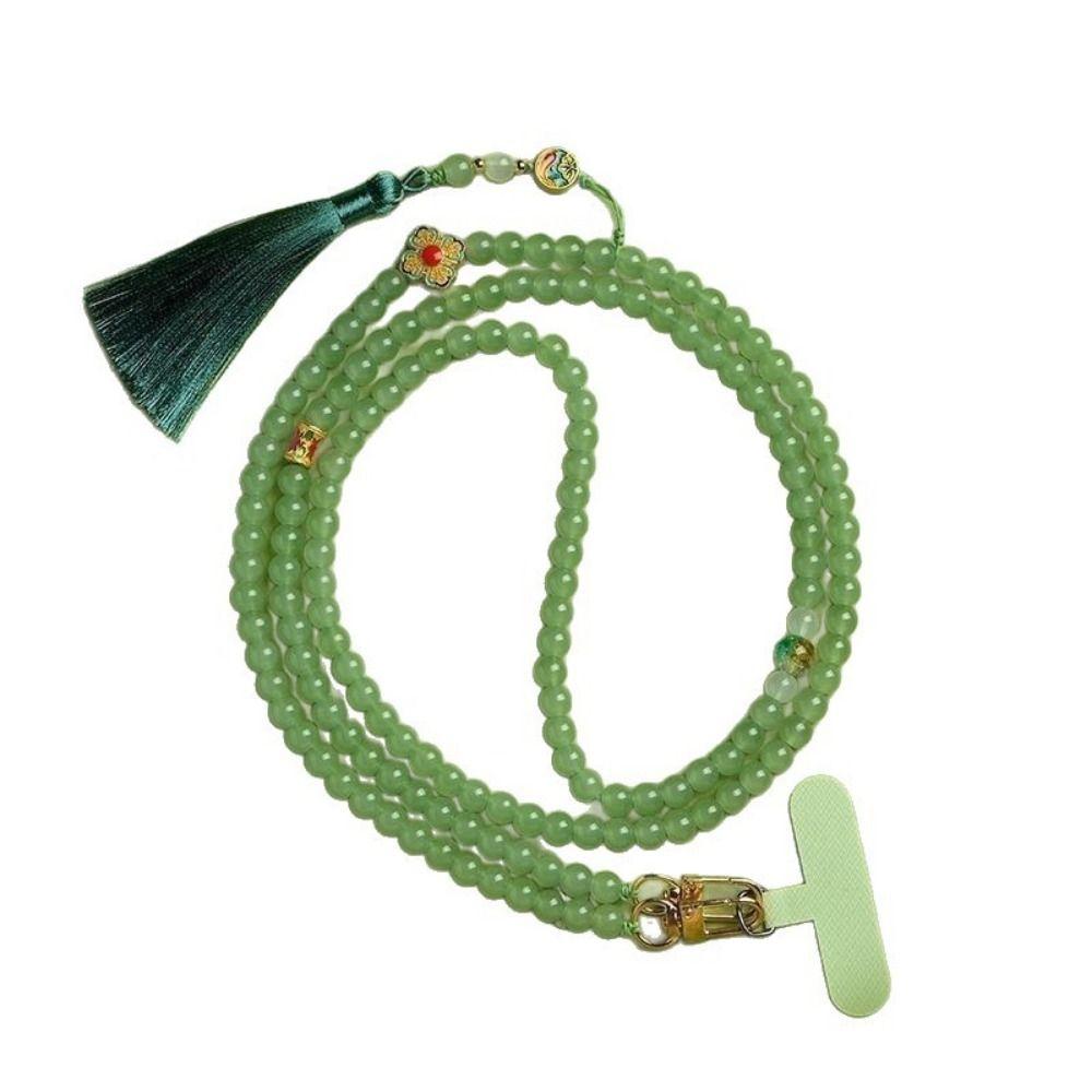 Long Crossbody Phone Chain Chinese Style Phone Lanyard Phone Strap Anti-Loss Phone Hanger Women