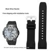 Pro řadu Casio PROTREK PRW-60/61/70Y/50/30 outdoorové sporty horolezectví silikonový nylonový řemínek k hodinkám pánské modifikované příslušenství