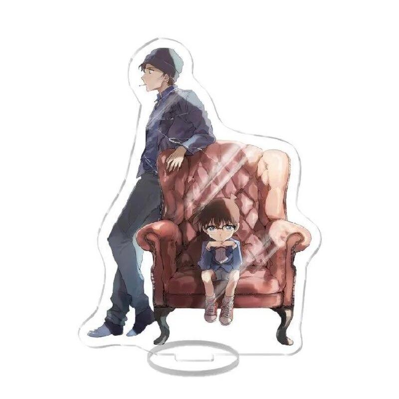 Detektiv Conan Anime Figur Acryl Modelle Jimmy Kudo Rachel Moore Anime Figur Figuren Stand Modelle Acryl Ornamente Spielzeug