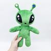 30cm Grünes Alien Plüschtier mit Tentakeln und Hörnern Niedliche Monsterpuppe Weiches Kissen Geschenk für Kinder