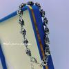 Men's Retro Punk Skull Metal Bracelet: Creative, Bold, European & American Style Fashion Accessory