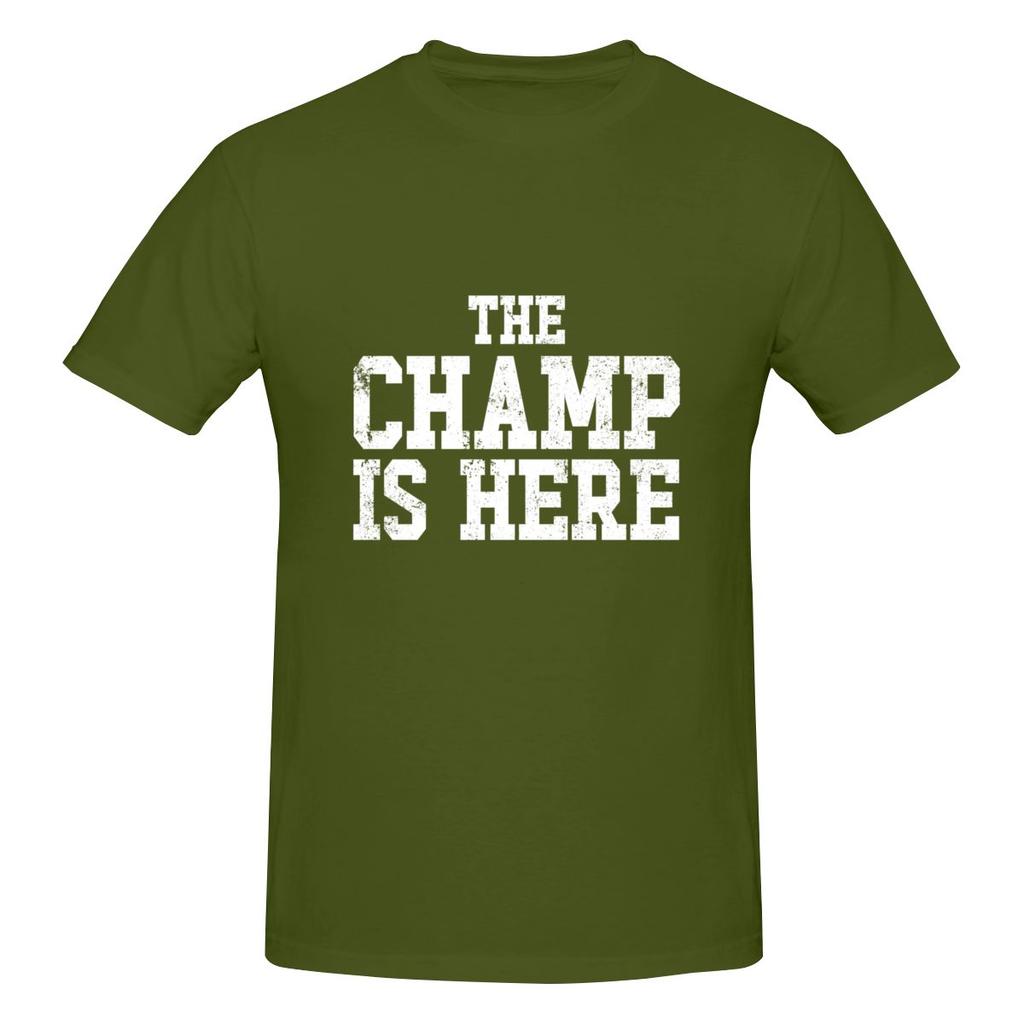 The Champ Is Here Fantasy Football Gear Breathable Tshirt Niche Salt Style Not Easy To Loosen Tee