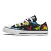 Chuck Taylor All Star Low Top Kids Canvas Shoes Black Multicolor Teenagers 670350C