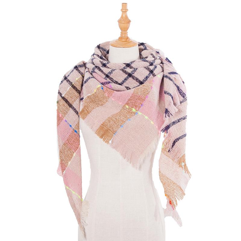 Fashion Imitation Cashmere Women Triangle Scarf Autumn Winter Scarve Pashmina Mujer Female Echarpe Hiver Foulard Bufanda Shawls
