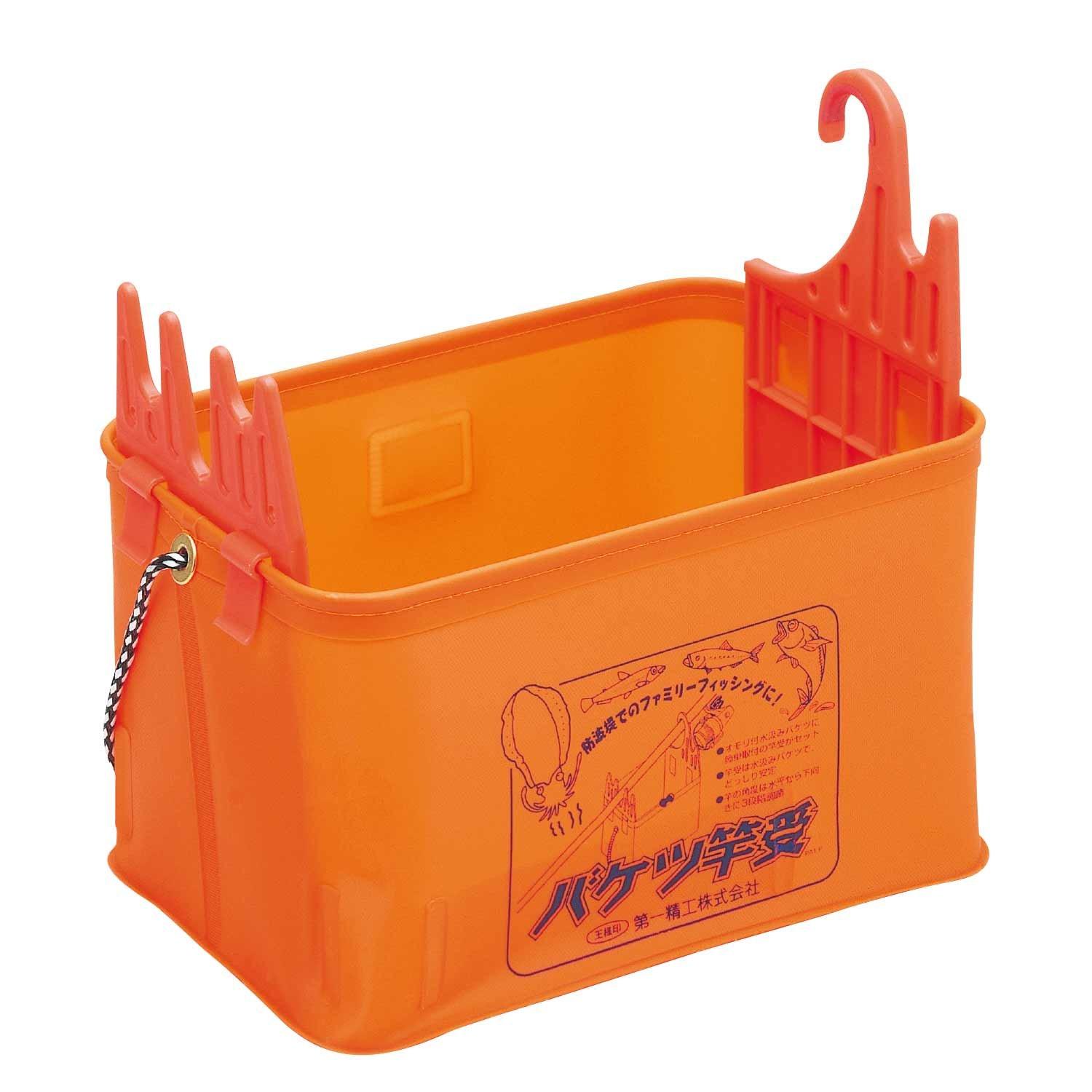 

Daiichi Seiko Fishing Rod Red Bucket, Holder, 12L,