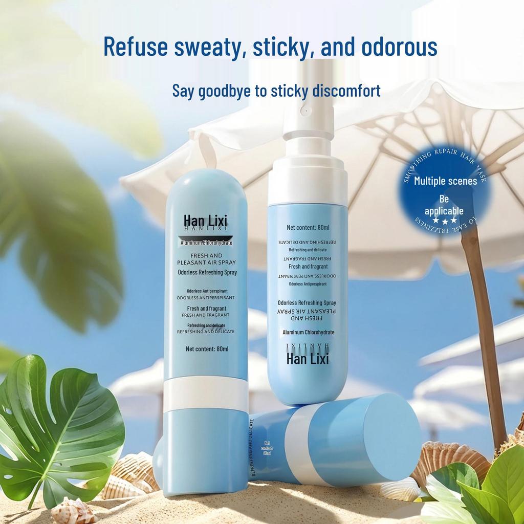 Han Lixi Foot Spray: Long-Lasting Odor Removal, Fresh Fragrance, Antiperspirant for Sore, Sweaty Feet