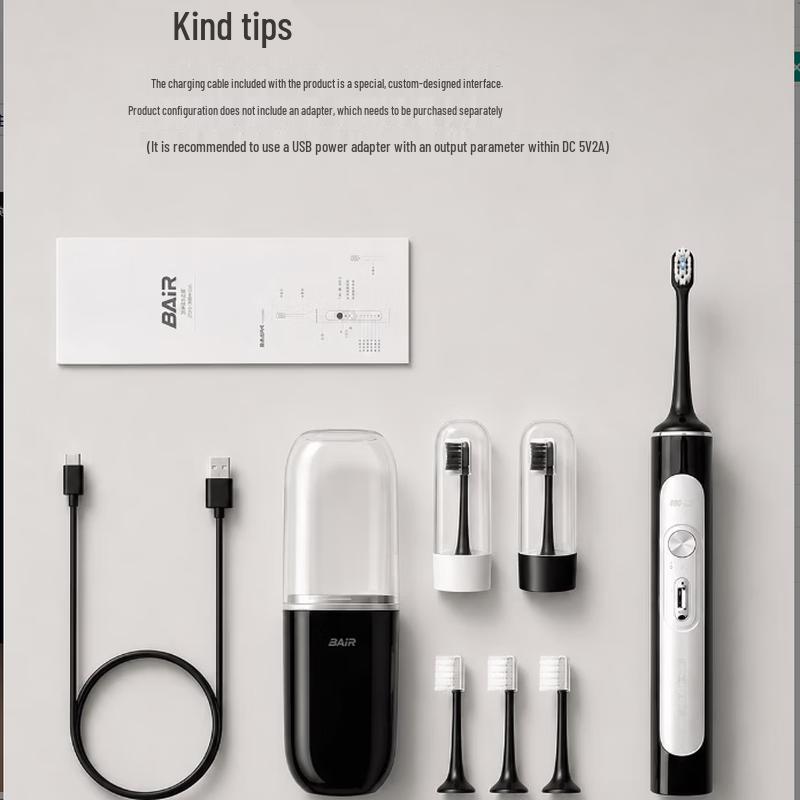 Baier G201 Sonic Electric Toothbrush CN plug (adapter included)