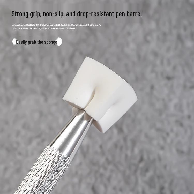 Nail Art Ombre Gradient Sponge & Pen Tool Set