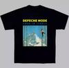 2025 Depeche Mode Rock Short Sleeve Rose Men's and Women's T-shirts Punk American Hip Hop Cotton Tshirts High Quality T-shirt