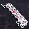 Kingman rotes Mohave Kupfer Türkis Armband 925 Sterling Silber Armband verstellbare Kette Armband Edelstein handgefertigter Schmuck Geschenke für Mama
