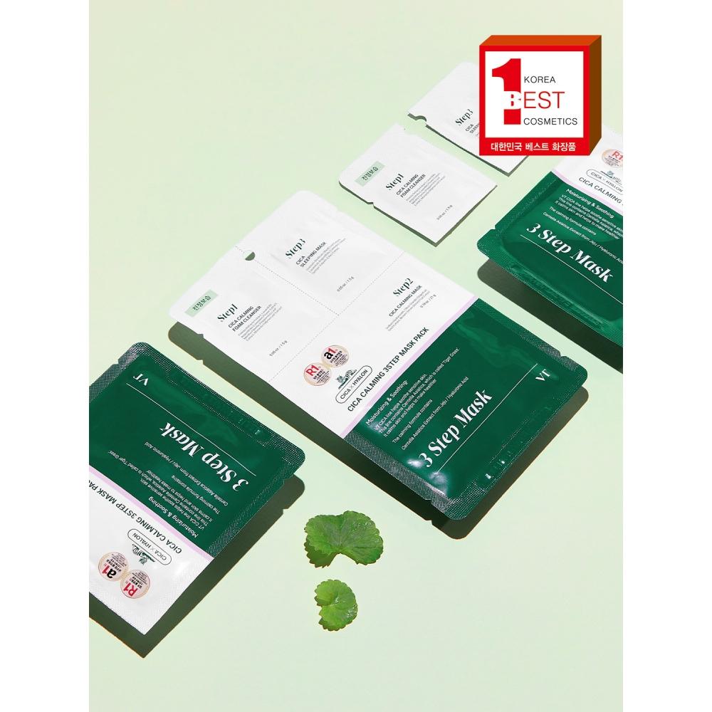 

Vt Cica Успокаивающая 3-шаговая маска