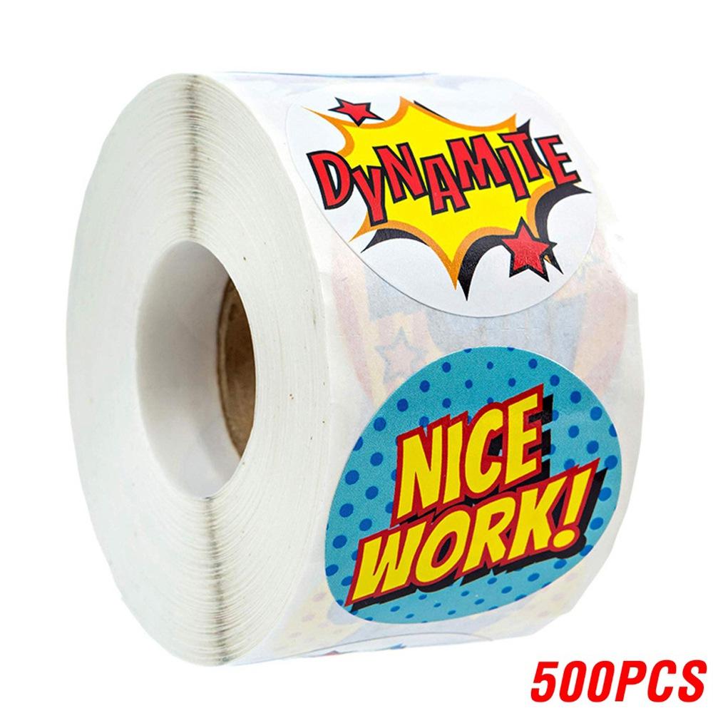 

Super Hero Reward Stickers 100-500pcs Stickers 8 Super Hero Designs Scrapbooking Paper Seal Students Kids Stationery Sticker