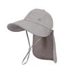 Outdoor Sun Protection Hat With Face Mask And Large Brim For Women Summer Wear