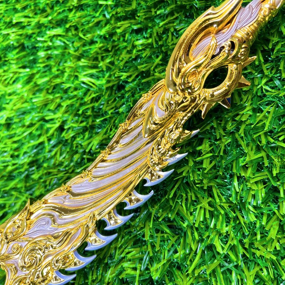 11inch Metal Naraka Bladepoint Katana Ainme Real Size Japanese Katana Damascus Sword Original Samurai Sabre Steel Sword Toy Gift