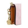 Coach Mini Gold Chain Accessory Coated Canvas Wallet Pink Women wallet CEF59-IMPO
