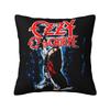 Custom Ozzy Osbourne Prince Of Darkness Cushion Cover Heavy Metal Band Rock Velvet Nordic Throw Pillow Case Home Decoration