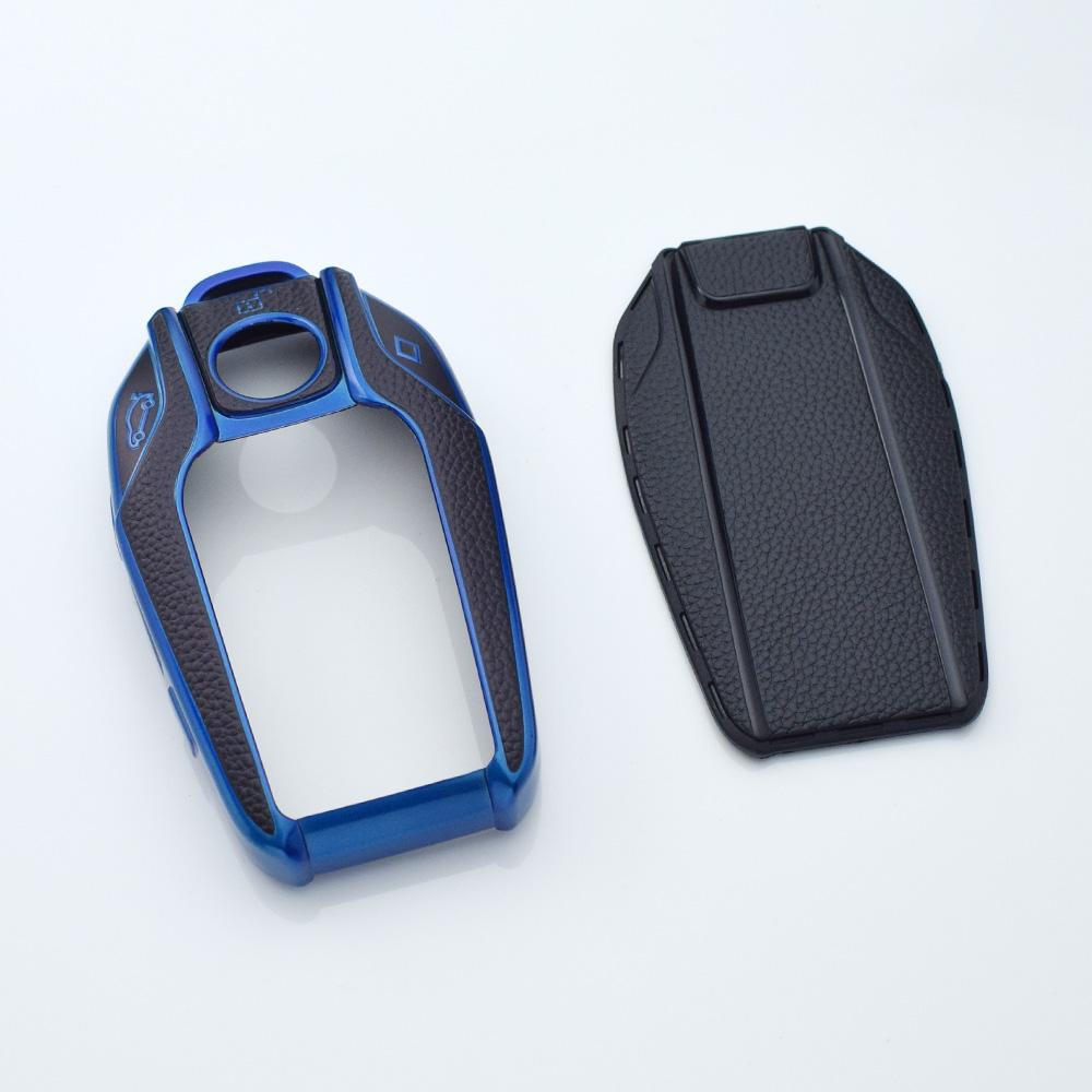 

Для BMW G30 G12 G11 G32 G31 5 7 серии I8 I12 I15 G01 X3 X4 G02 G05 X5 G07 X7 аксессуары TPU чехол для ключа светодиодный дисплей синий
