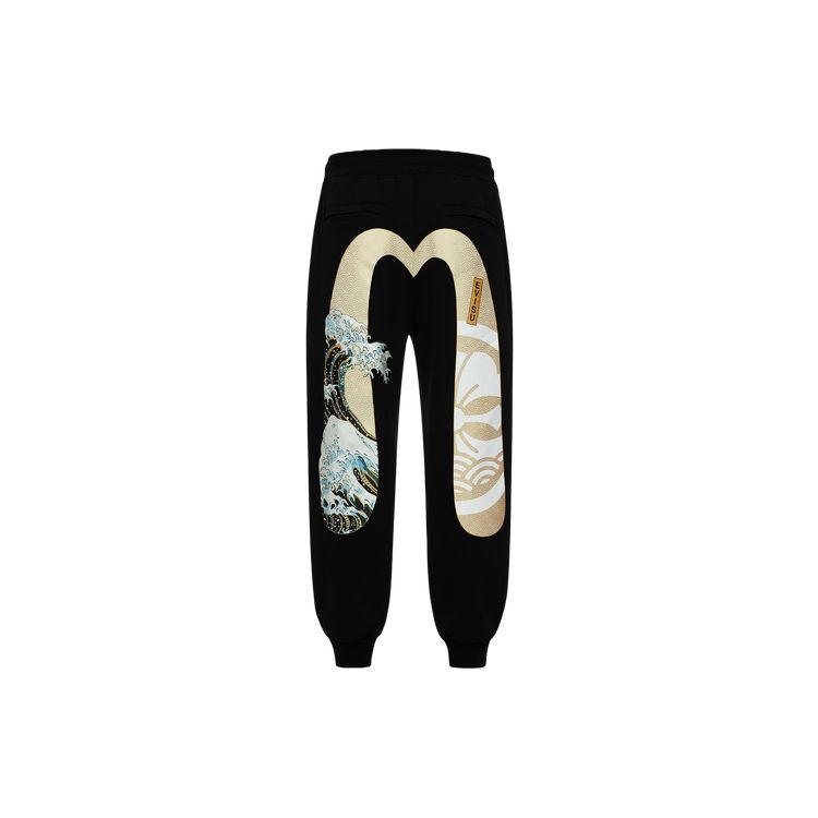 Evisu Fuku God Wide Leg Sweatpants