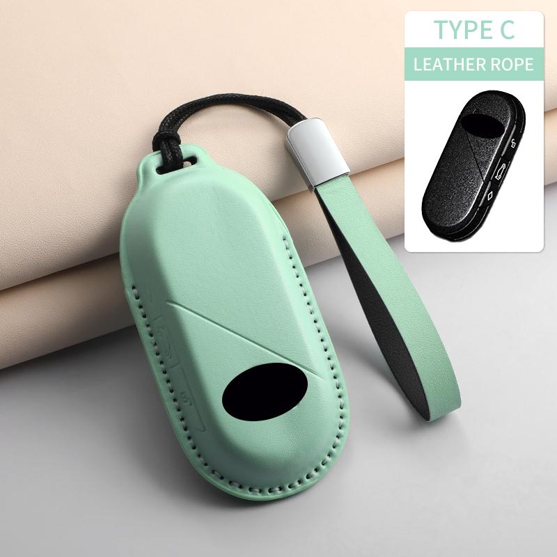 Car Key Case Cover For BMW Mini Cooper JCW Countryman Aceman Cabrio F55 F56 F57 F54 F60 Car Keychain Shell Protector Accessories