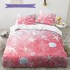 Set Copripiumino Trapuntato con Fantasia Cartone Animato Federa Decorazione per la Casa Regalo di Compleanno (1 * copripiumino + 2 * federa, senza nucleo)