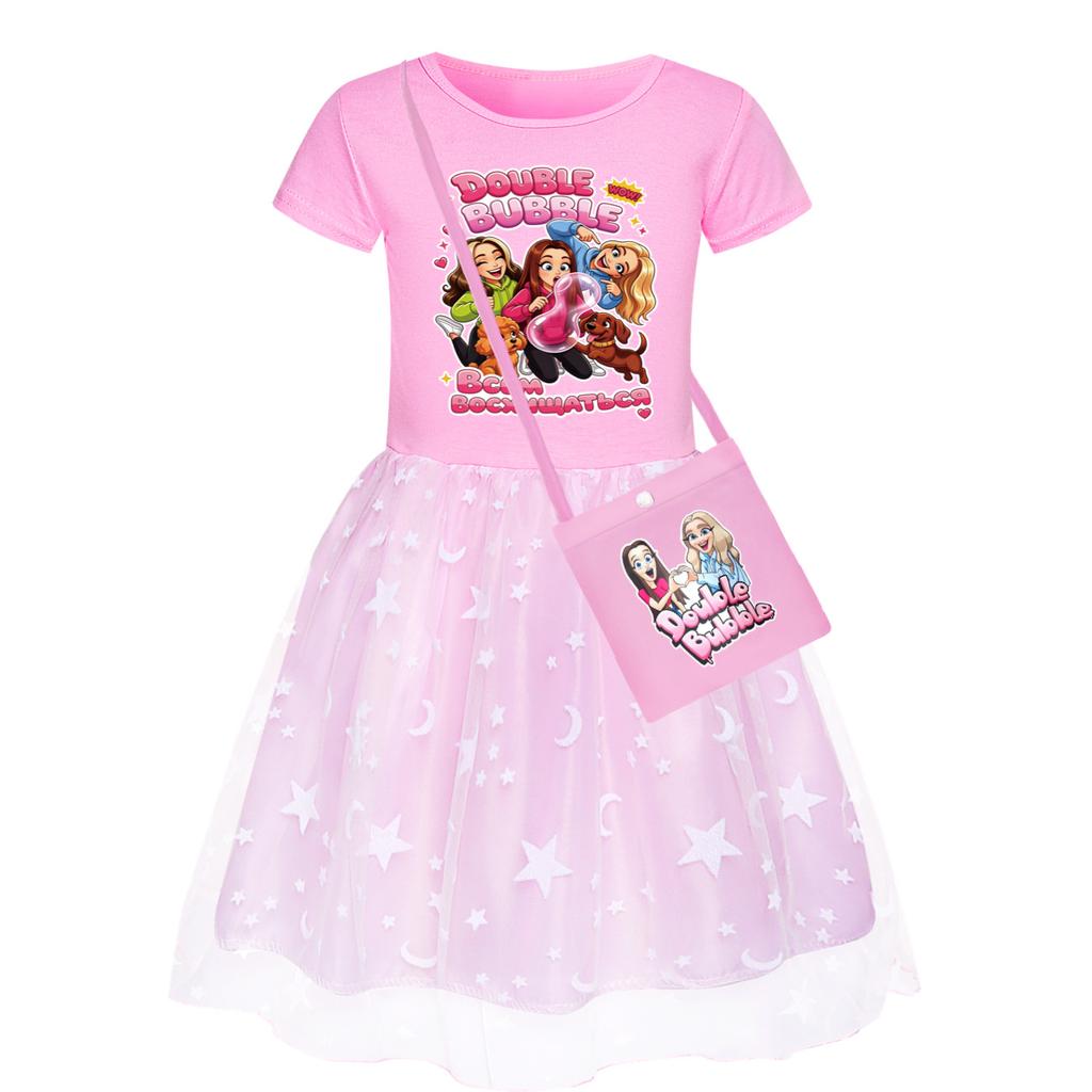 Double bubble girls star rainbow lace jumpsuit 5903