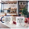 New Dad & Mom Est 2025 Coffee Mugs, First Time Mom Gift Set of 2, First Time Dad Gift, Baby Reveal Mug, New Parents Gift, Prospective Parents Mugs