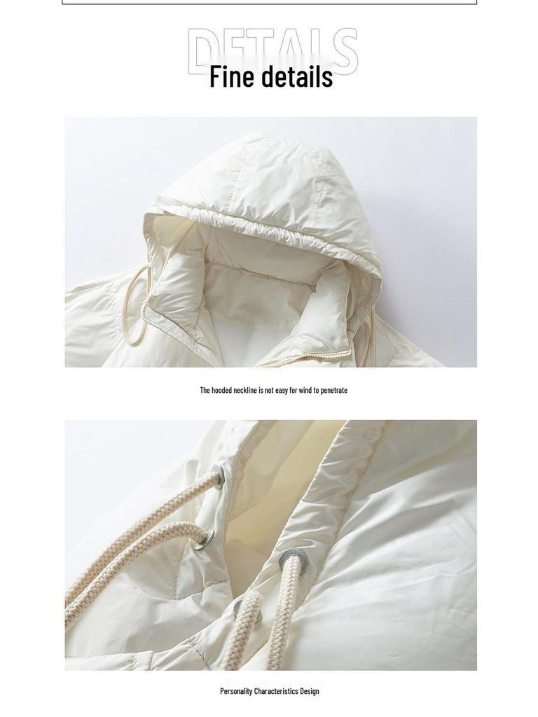 2025 Winter Men's Lightweight Black Duck Down Jacket - National Standard 90, Cold Protection Outerwear for Couples.