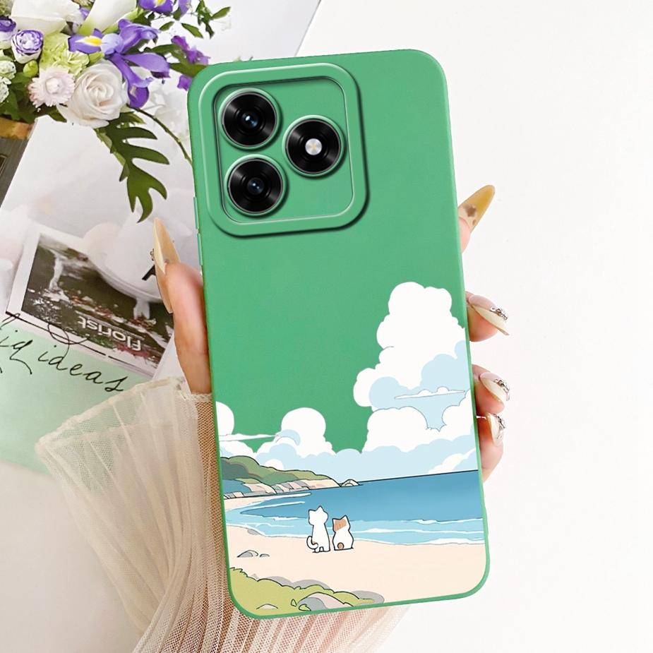 For Honor X5C Plus Case NLA-LX1 Cute Panda Dog Funny Cartoon Cover Soft TPU Phone Case For Honor X5C HonorX5C Plus Fundas Bumper