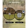 3-9x40 Compact RifleScope Crosshair Reticle with Mounts for Quick Aiming Made Of High-strength Aluminum Alloy