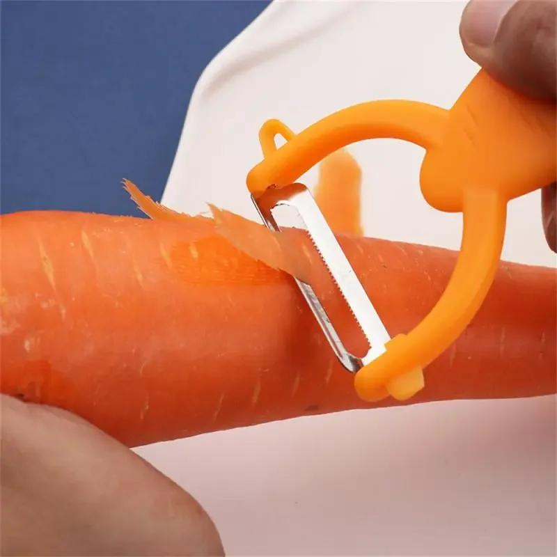 1 stück Hochwertige Kreative Karottenschäler Flaschenöffner Gemüse Obst Kohl Kartoffelschneider Küchenzubehör Kochutensilien