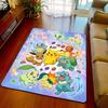 Pokemon Anime Theme Carpet Rug Floor Mat Soft Surface Non Slip Base for Living Room Bedroom -QJY