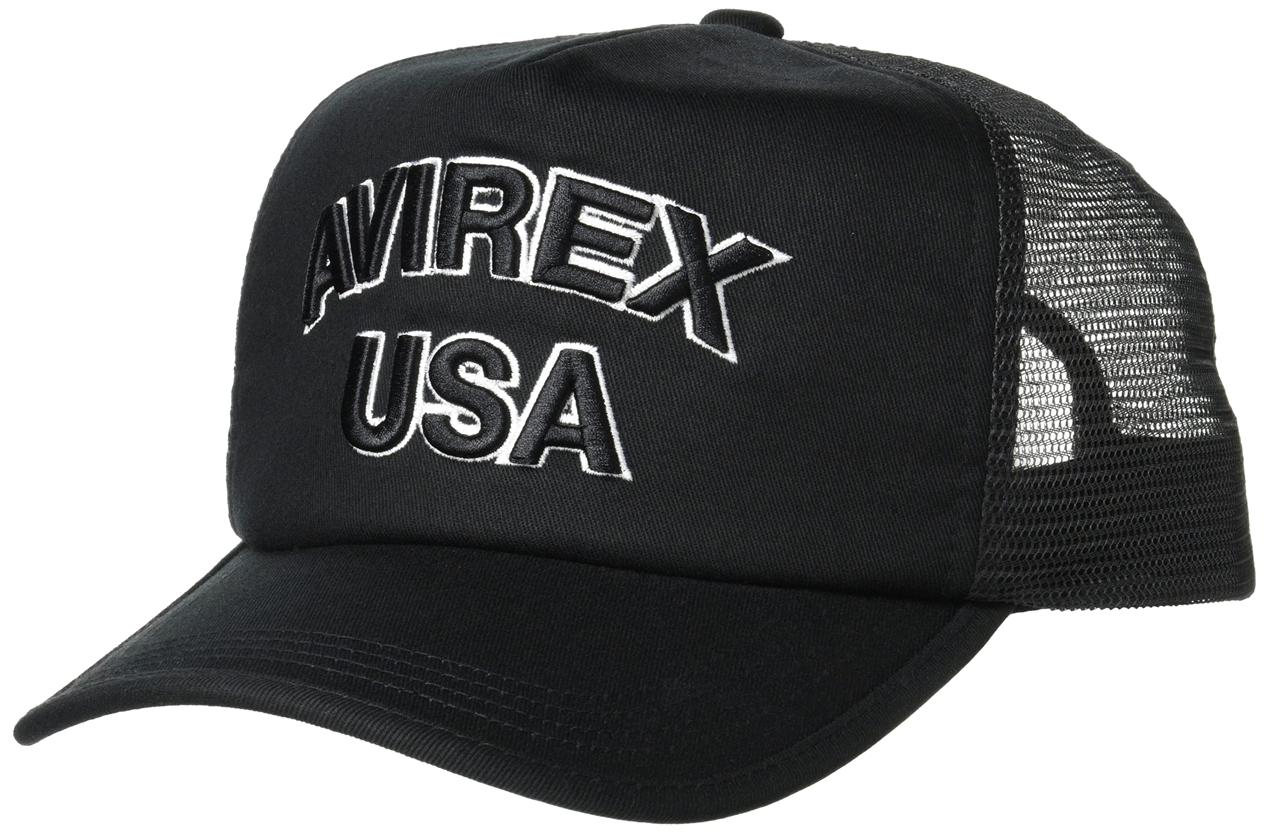 

Avirex MESHCAP USA Hat, Black, 62.0-64.0cm чёрный