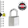 Master Lock 640EURD Marine Padlocks with Key, Grey, 6,5 X 4 X 1,3 Cm