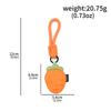 Creative Cartoon Vegetable Bag Pendant PU Leather Chili Pepper Carrot Eggplant Bag Charm for Men Women Decoration Gift Bag Charm