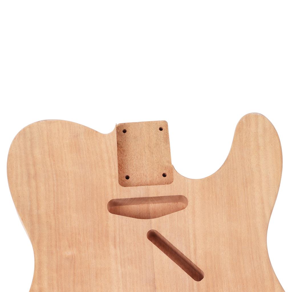 Unfinished Electric Guitar Barrel Mahogany DIY Professional Electric Guitar Body Replacement Blank GSB10