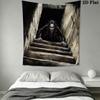 Horrible basement Wall Hanging Printed Fabric Blanket Decorative Tapestries for Bedroom Living Room Home Decor